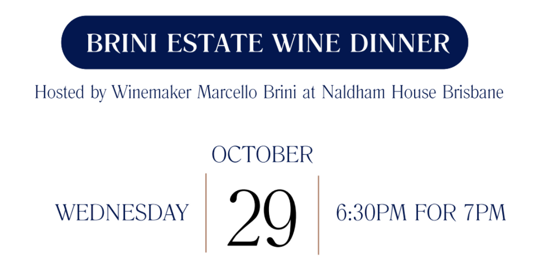 Brini Wines Dinner at the Naldham House