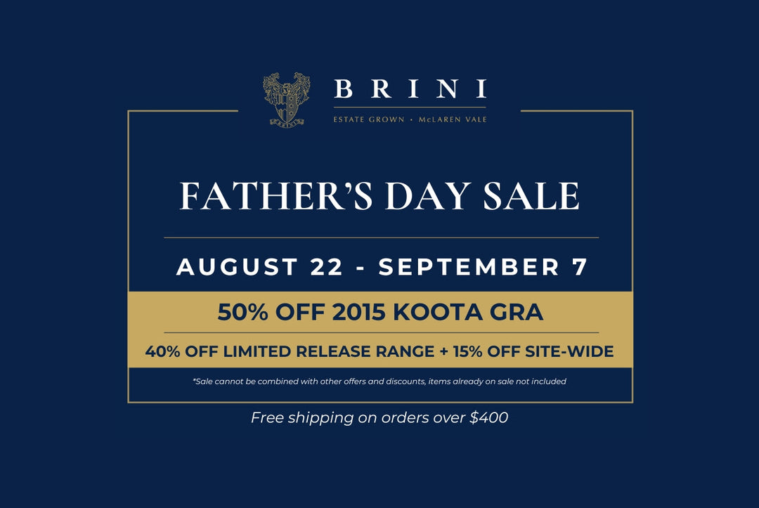 Vineyard Update and Father's Day Special