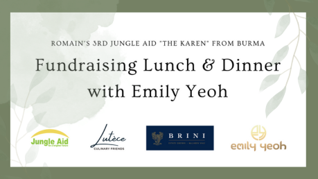 Feast for a Cause: Jungle Aid Fundraiser at Emily Yeoh in Feb 2024