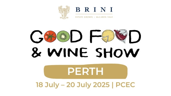 Brini Wines at the Good Food & Wine Show in Perth