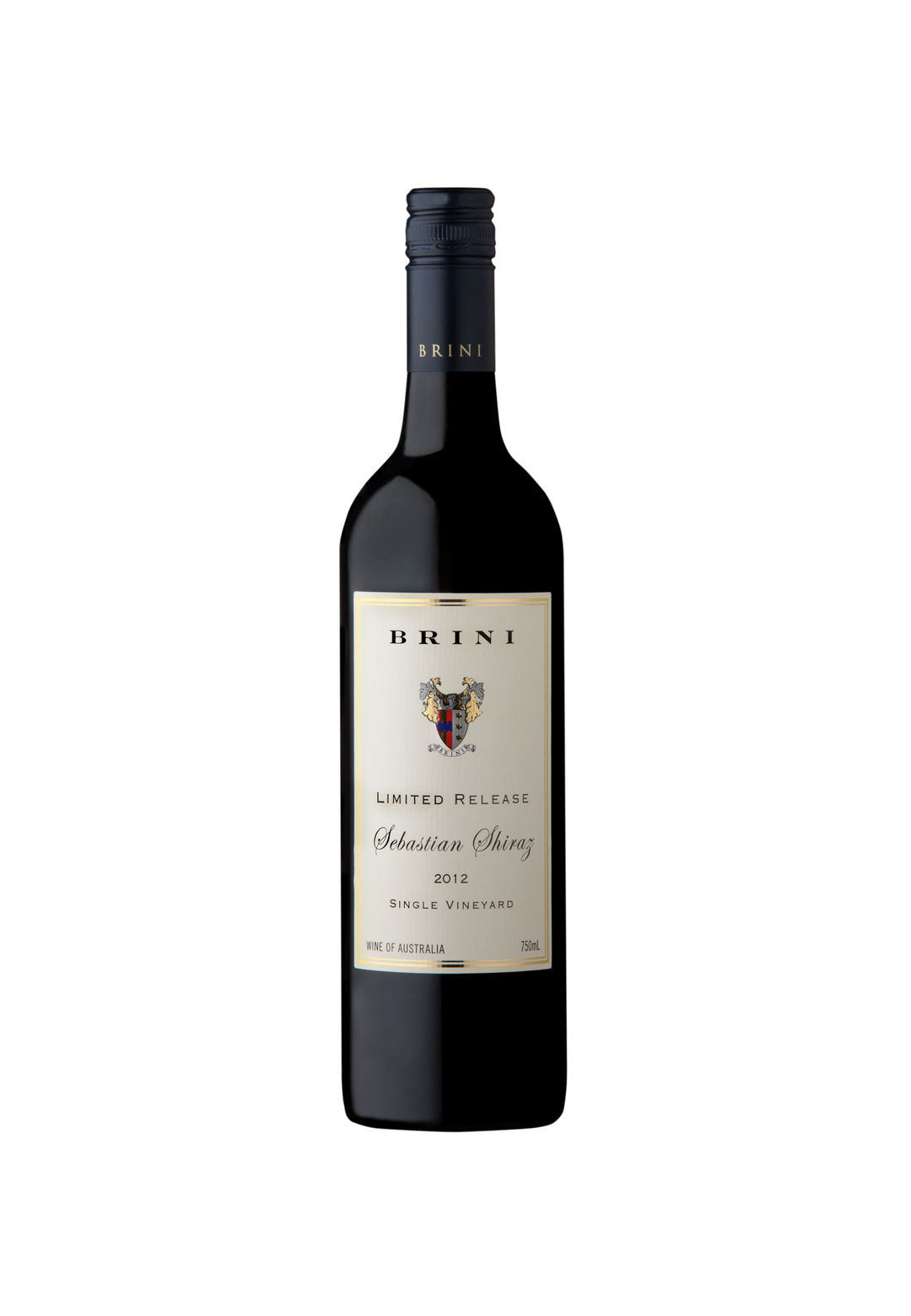 2012 Brini Estate Limited Release 'Sebastian' Shiraz